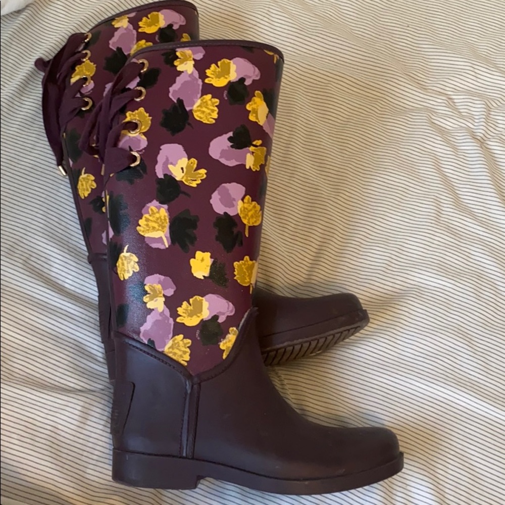 Coach Fur Lined Wellies